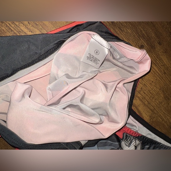 Fashion Nova Red and Black Graphic Bodysuit - Picture 8 of 8